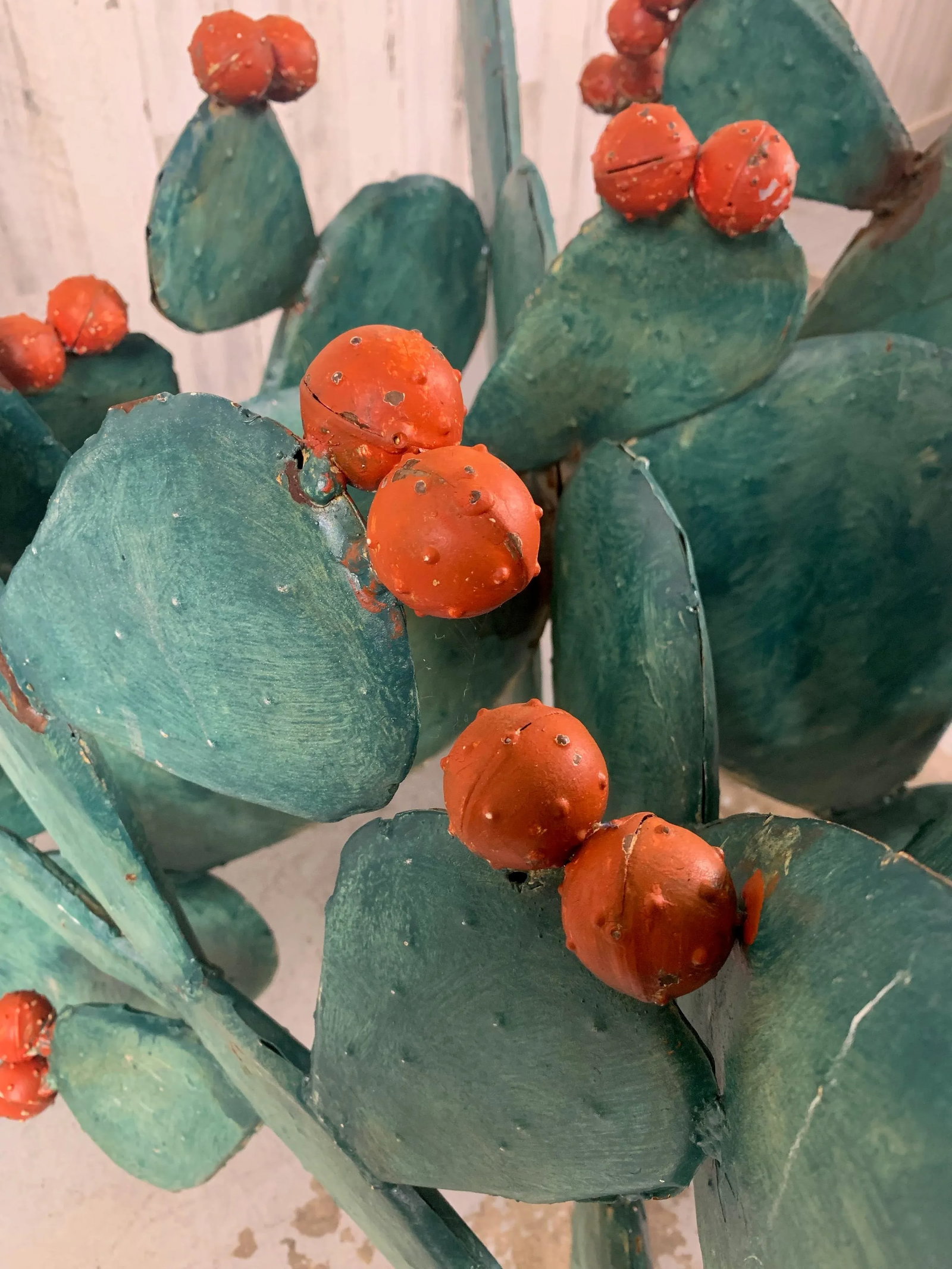 Prickly Pear Cactus Sculpture / Table Base - 5