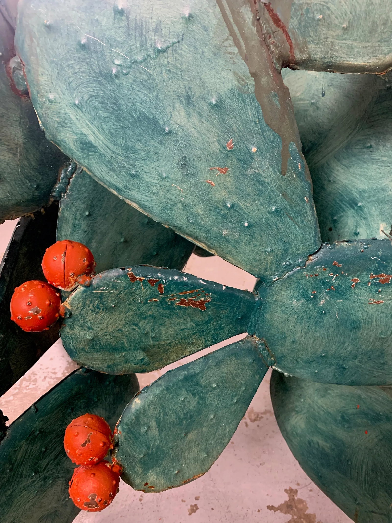 Prickly Pear Cactus Sculpture / Table Base - 6