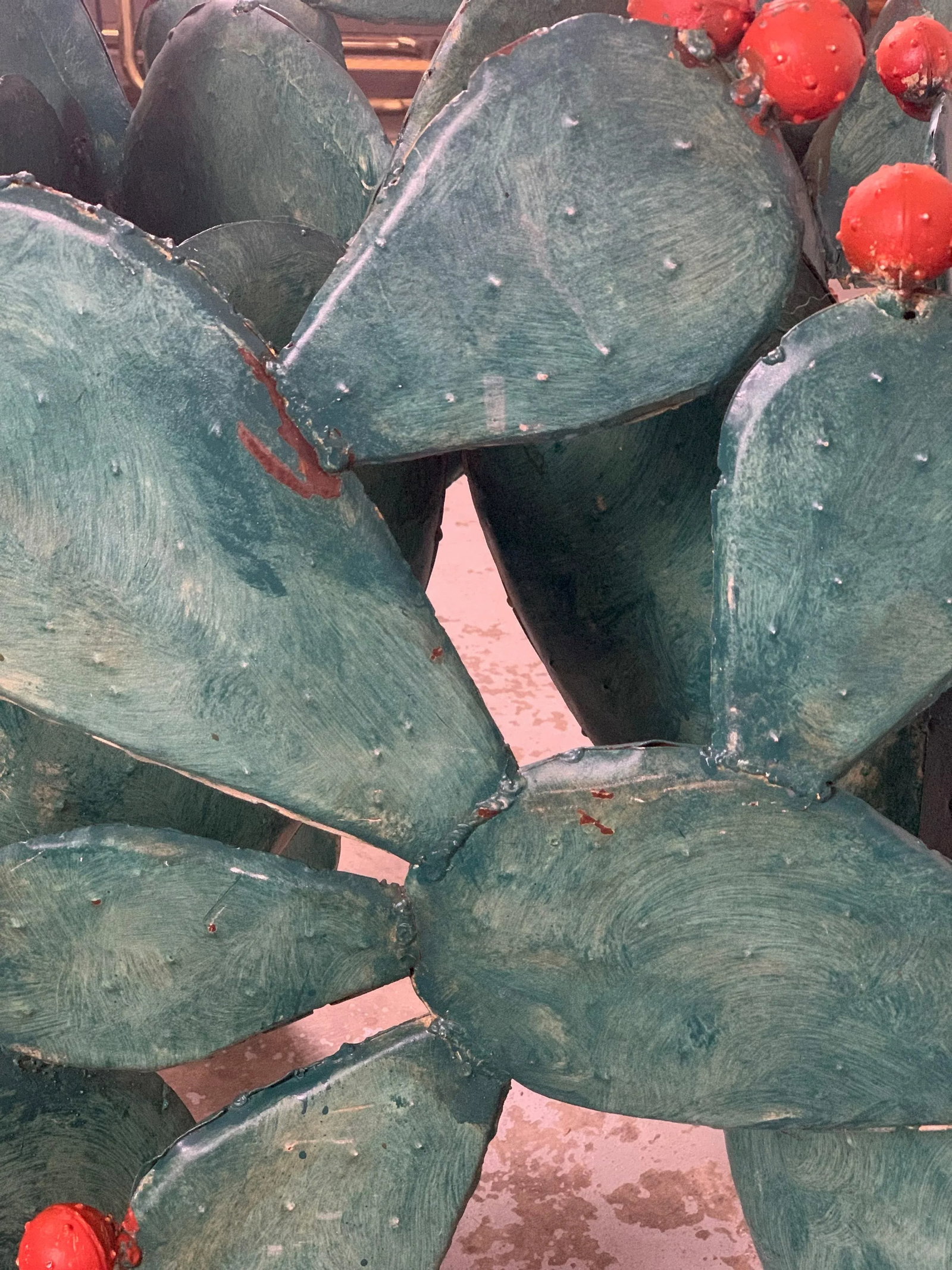 Prickly Pear Cactus Sculpture / Table Base - 7
