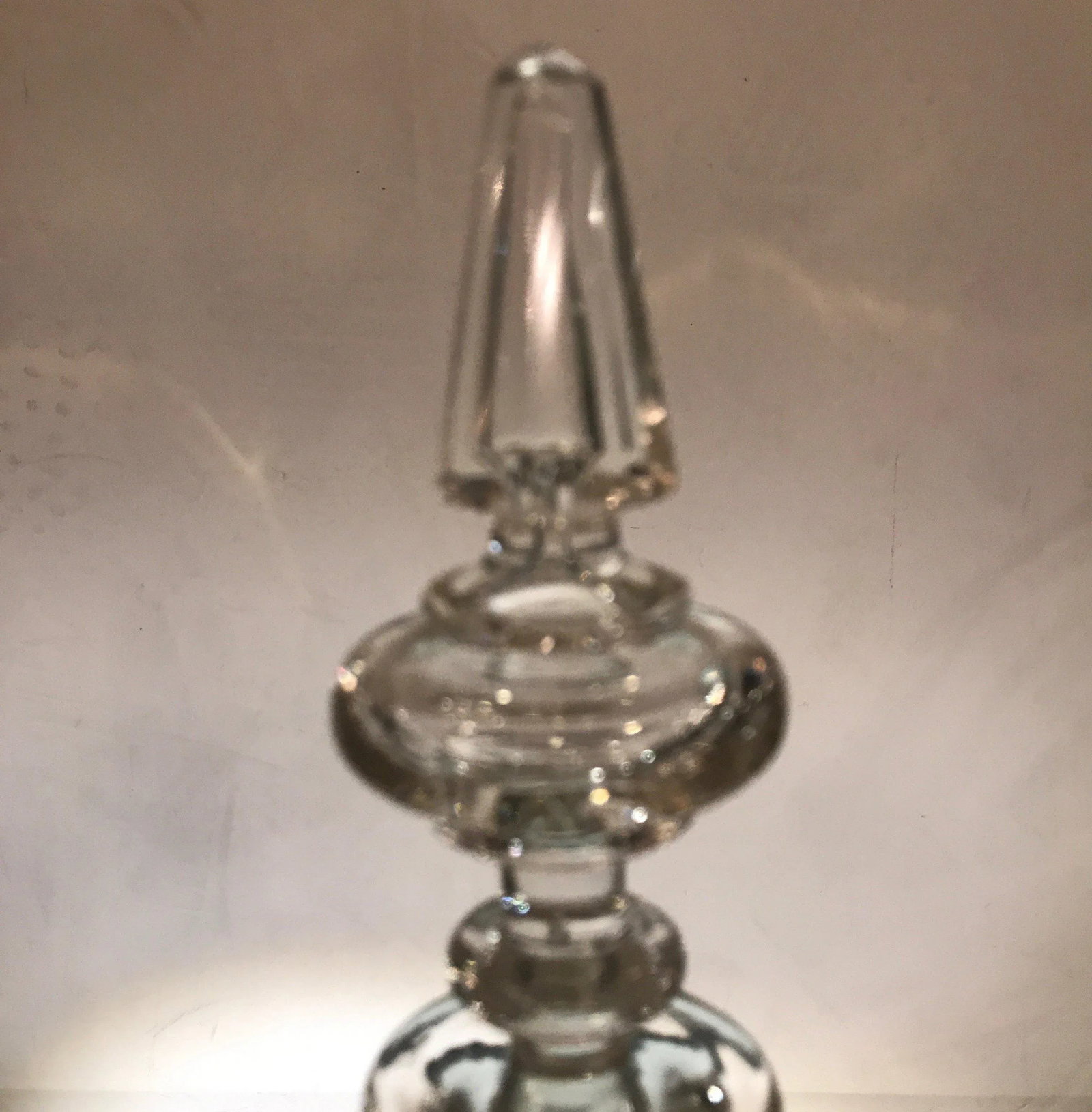 19th Century European Cut Glass Claret Decanters - a Pair - 8