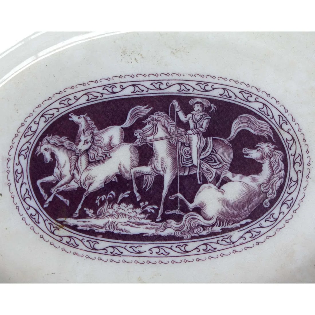 19th Century Elsmore & Forster Ironstone Platter - 3