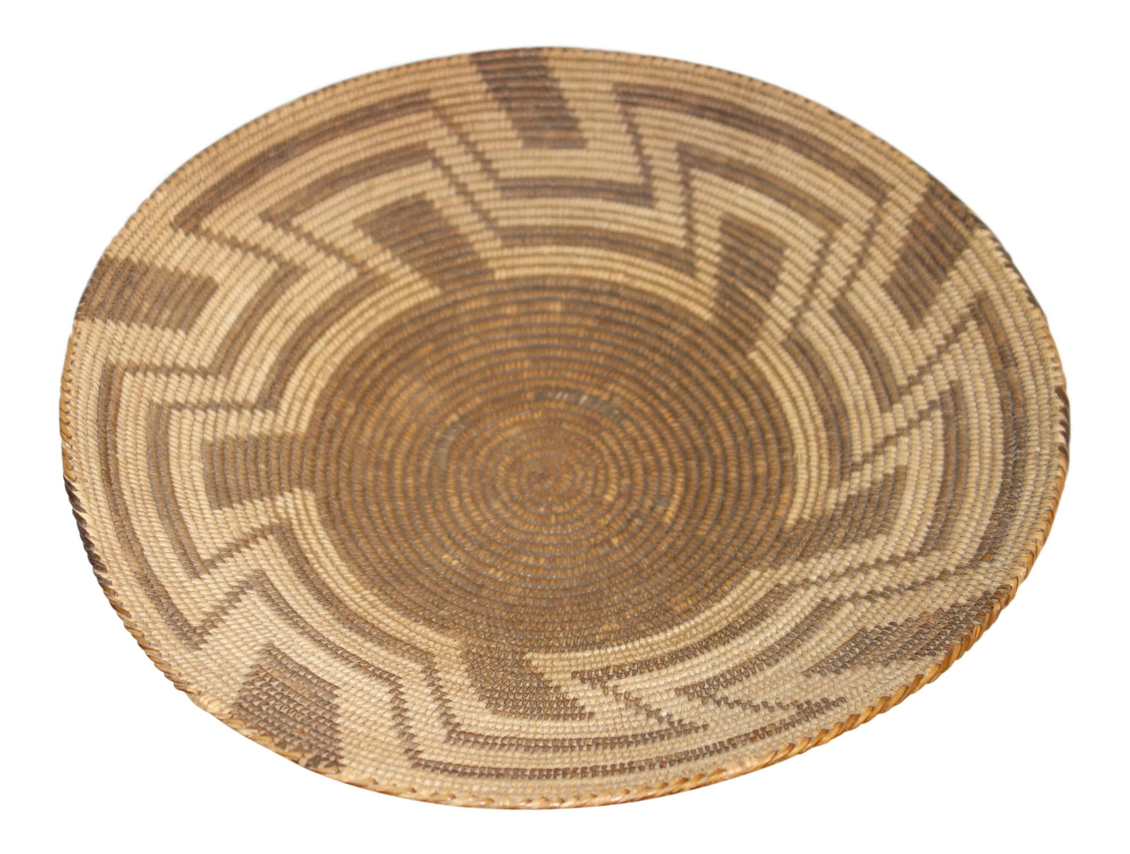 Large Antique Pima Tribe Native American Style Basket (1 of 5)