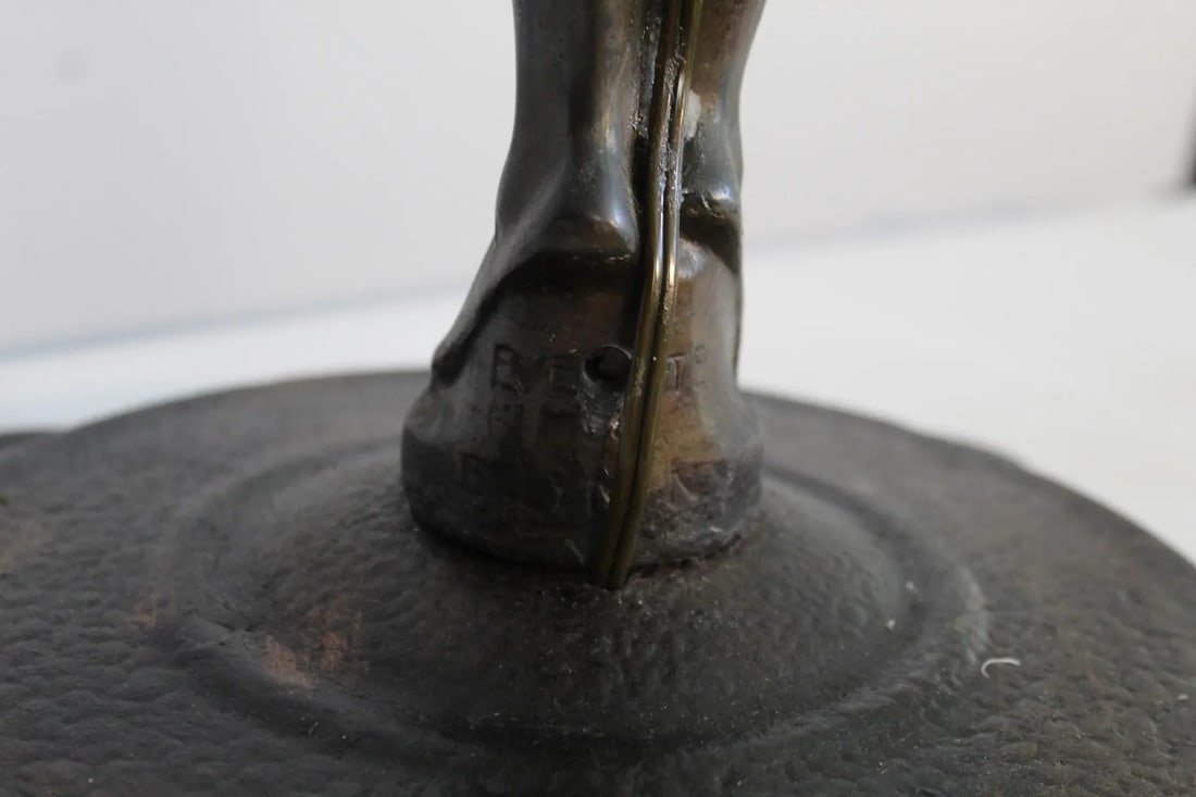1920s Everlite Art Deco Lamp - 12