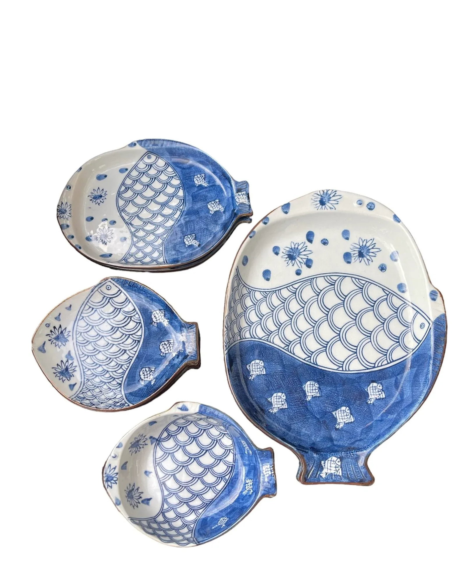 Late 20th Century Japanese Sometsuke Entertaining Set- 71 Pieces - 2