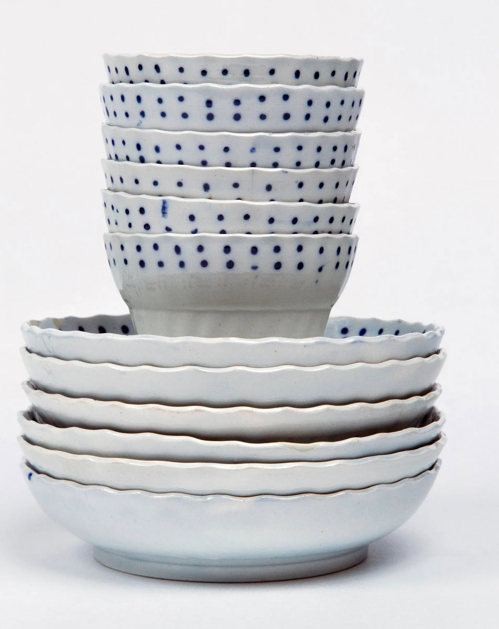 English Pearlware Tea Set, Early 19th Century - 3