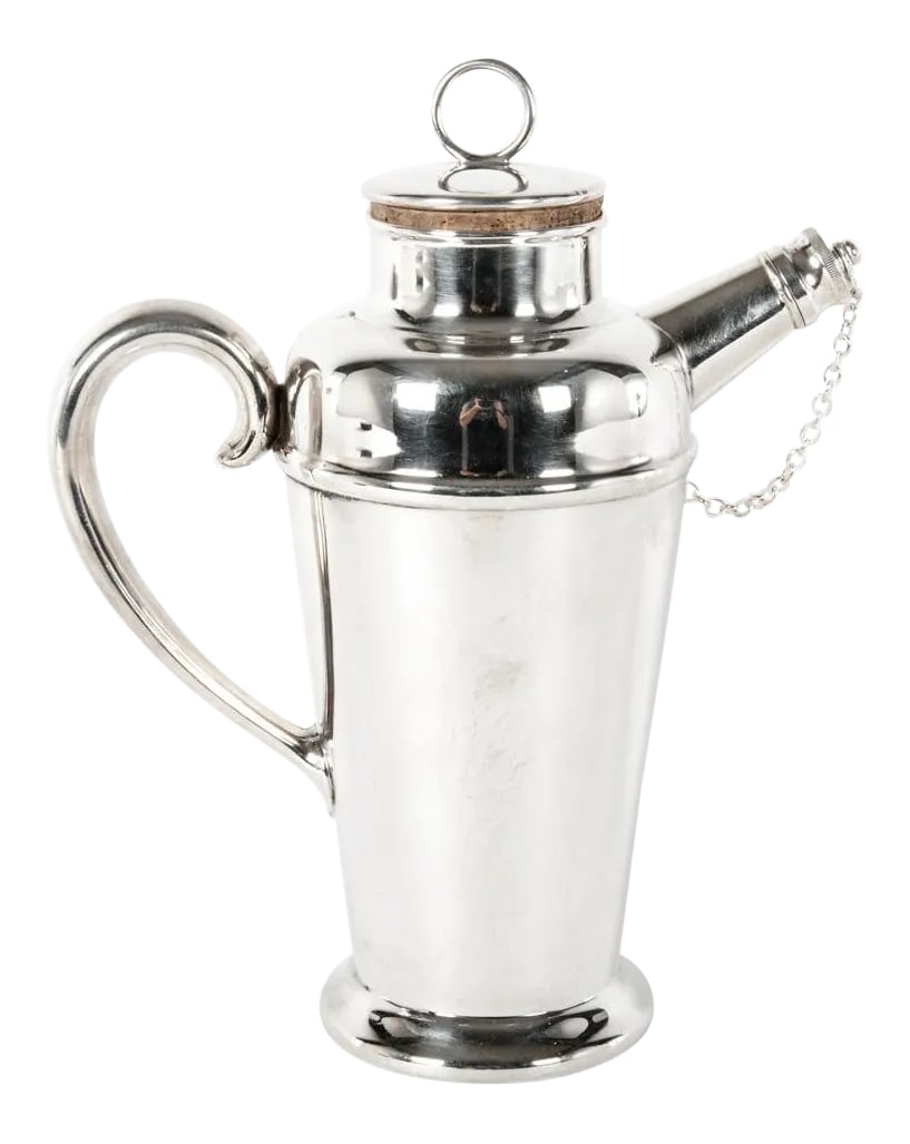 English Silver Plate Cocktail Server (1 of 6)