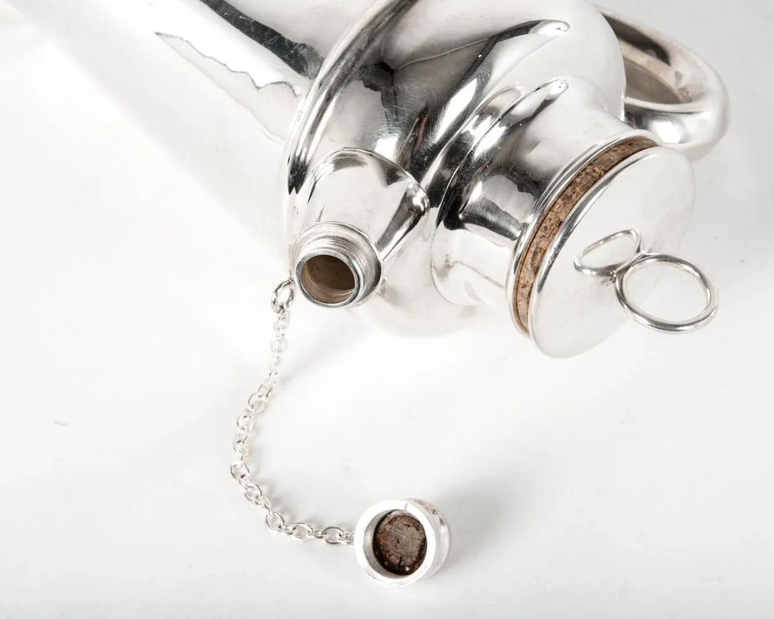English Silver Plate Cocktail Server - 4