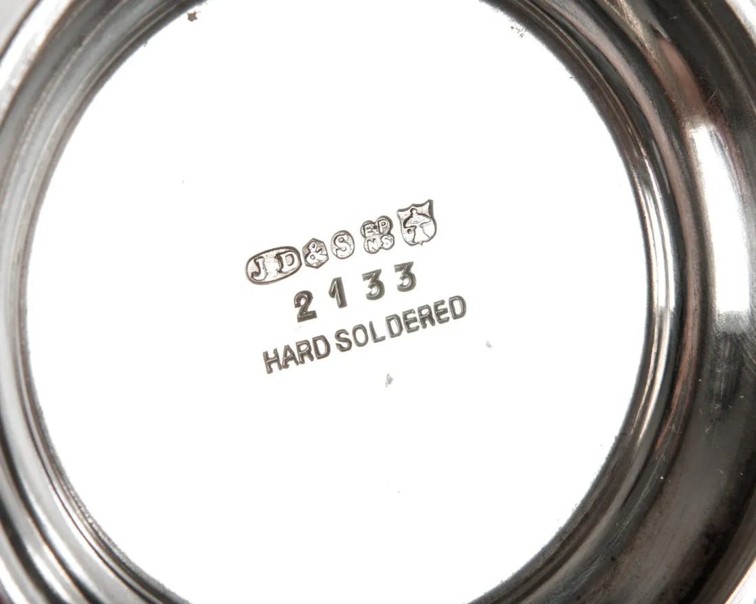 English Silver Plate Cocktail Server - 5