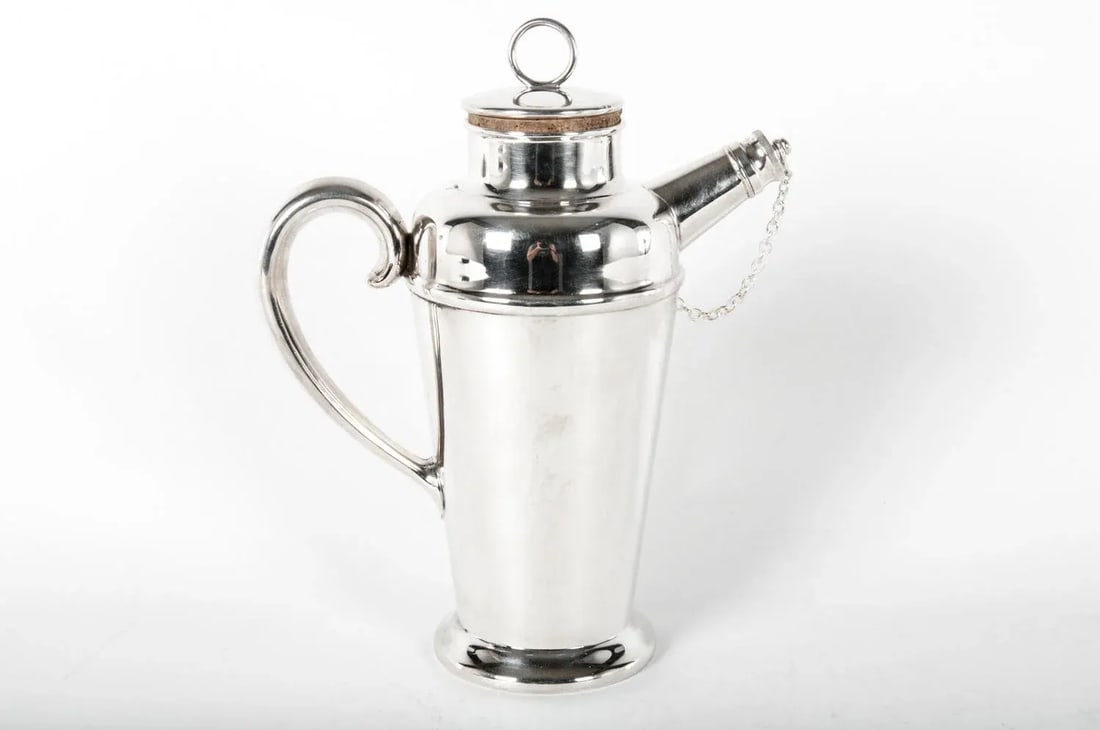 English Silver Plate Cocktail Server - 6