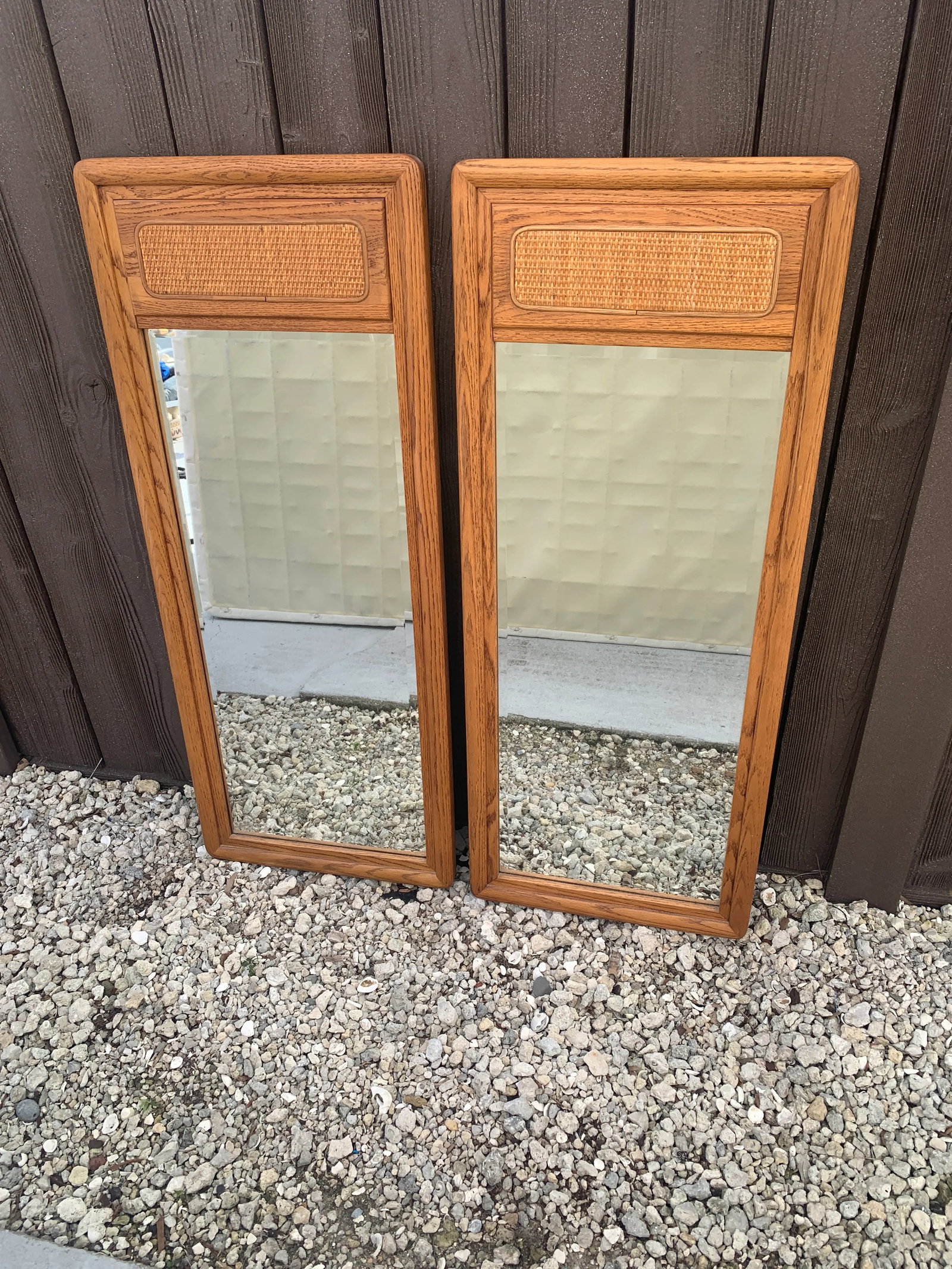 Pair of Lane Mid-Century Mirrors - 2