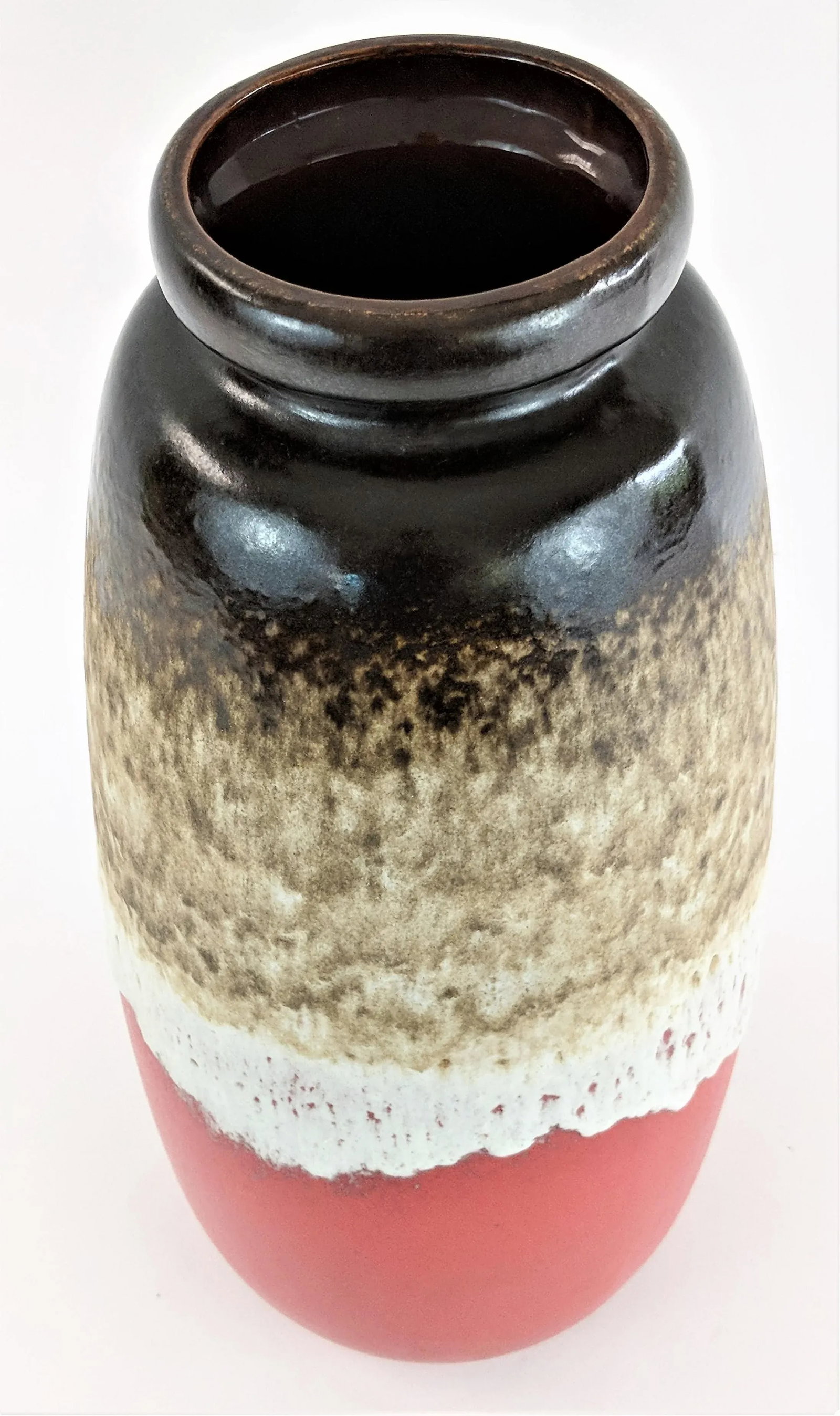Scheurich Ceramic West German Hand Decorated Vase 234-47 - 2