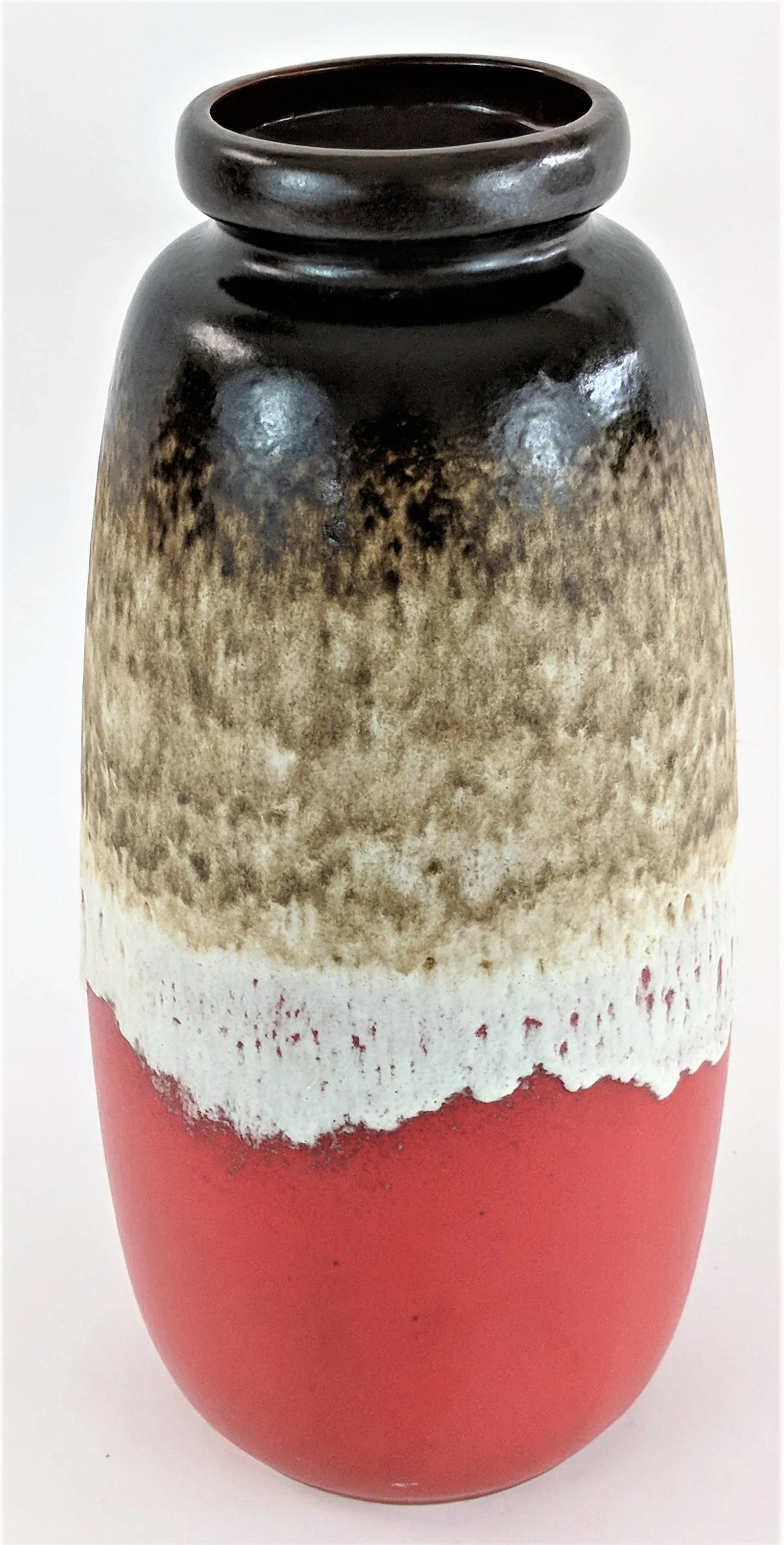 Scheurich Ceramic West German Hand Decorated Vase 234-47 - 4