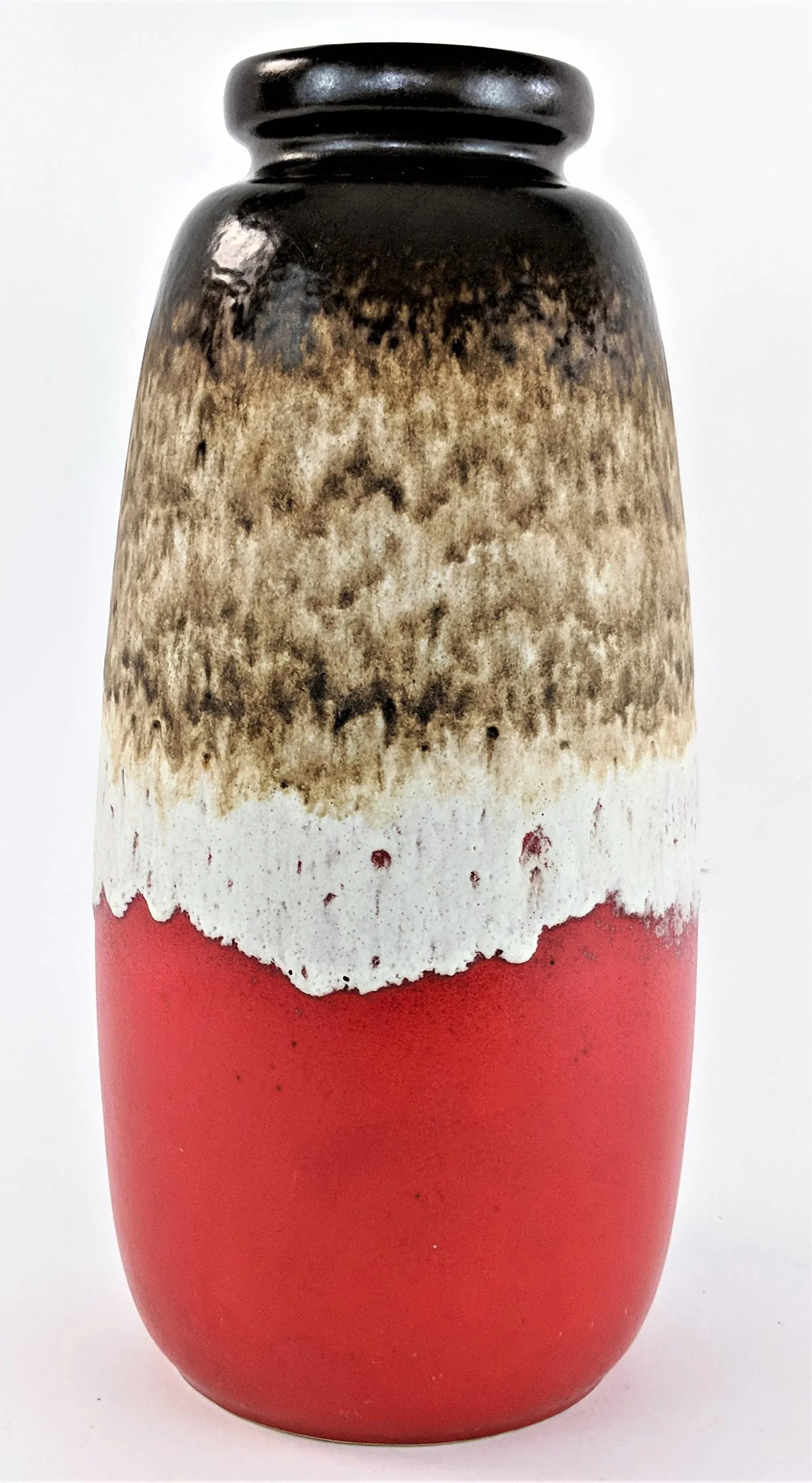 Scheurich Ceramic West German Hand Decorated Vase 234-47 - 9
