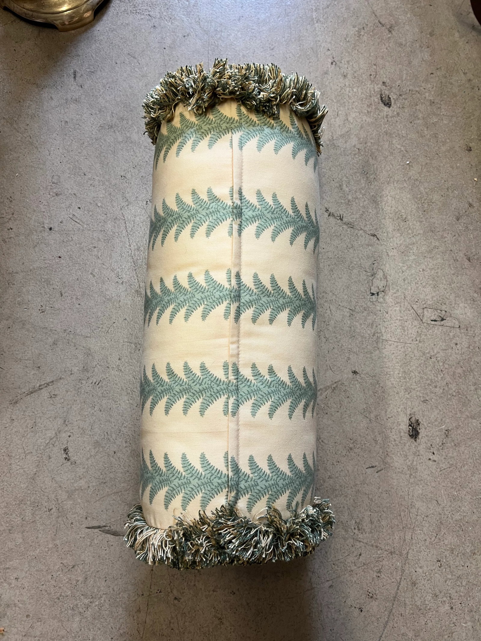 Vintage Floral Bolster Pillow - 3