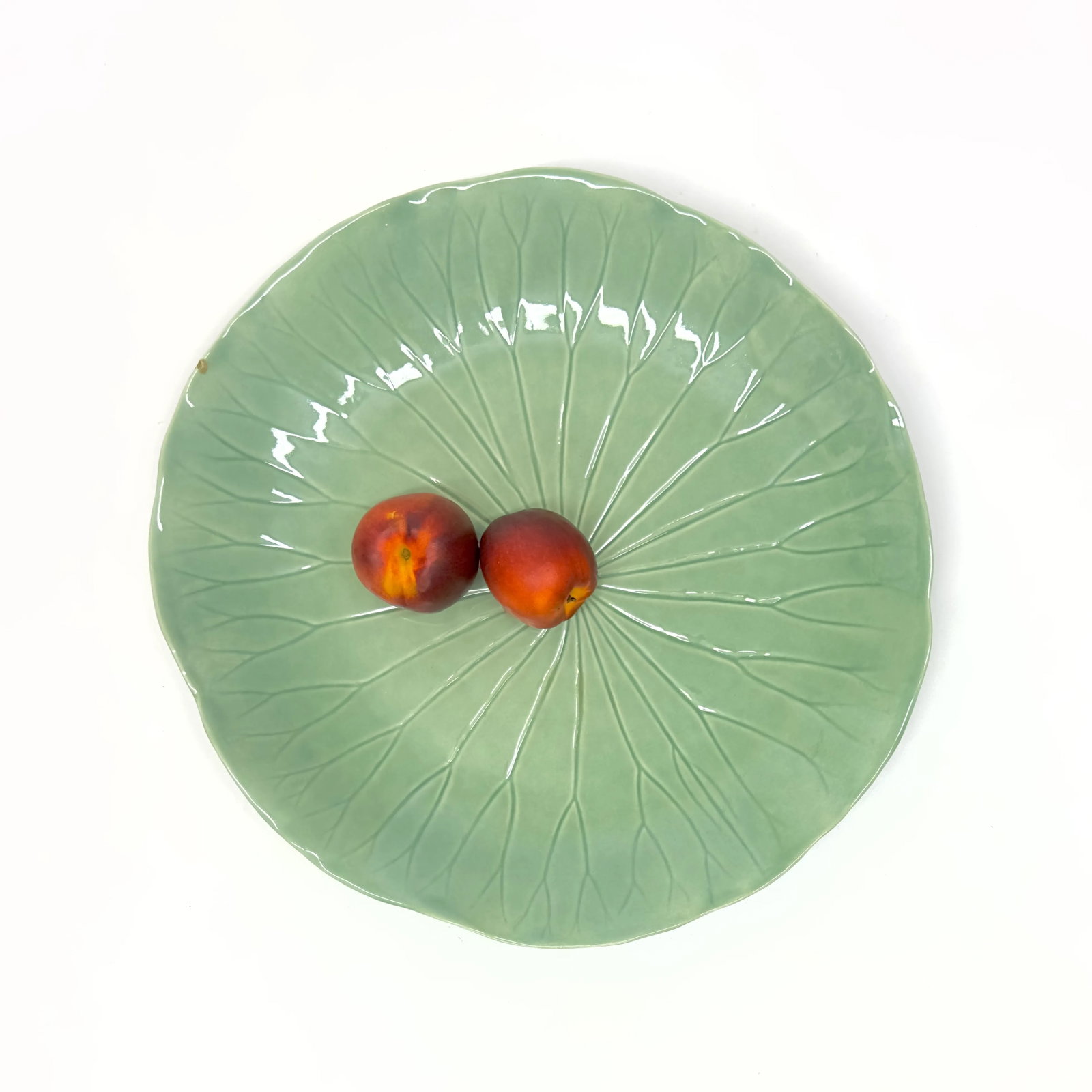 Gigantic Lotus Serving Platter by Poppytrail for Metlox - 2