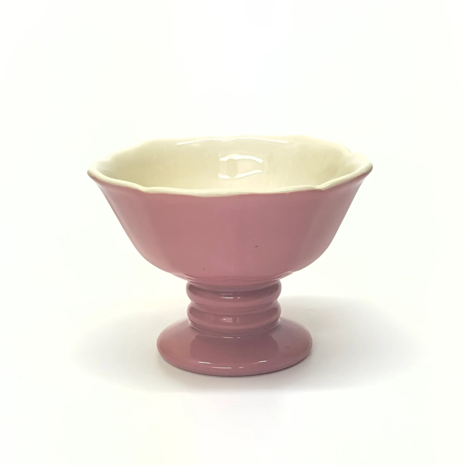 Pink Petite Footed Serving Bowl Curation - Group of 3 - 8