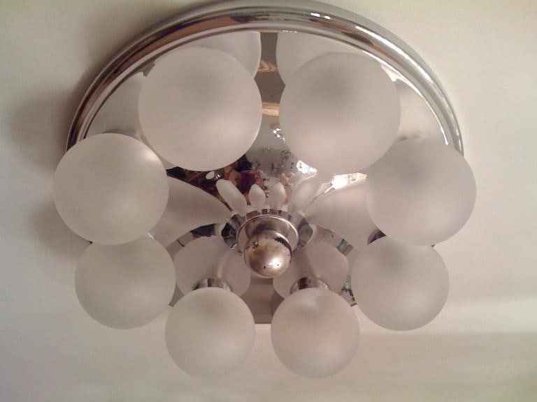 1970s Vintage Kinkeldey Flush Light - 3