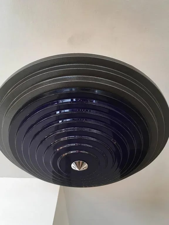 Fontana Arte Daniela Puppa and Franco Raggi 1980s Crystal Flush Light - 6