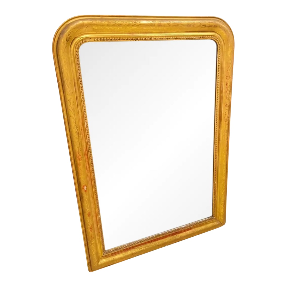 19th Century Louis Philippe French Gillt Mirror With Maker's Mark (1 of 11)