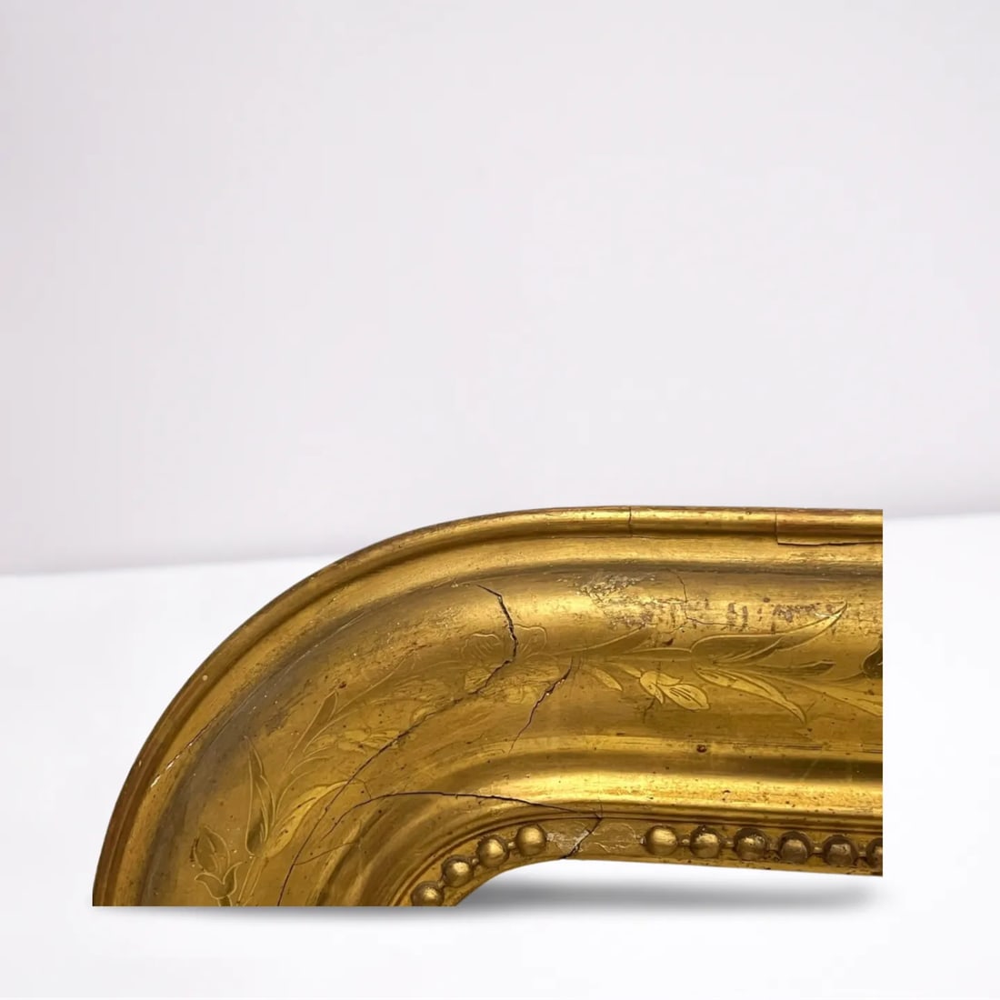 19th Century Louis Philippe French Gillt Mirror With Maker's Mark - 3