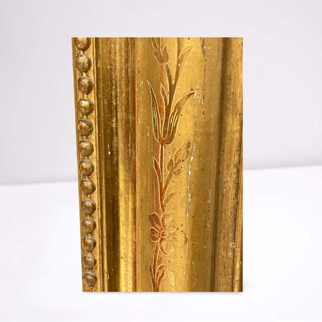 19th Century Louis Philippe French Gillt Mirror With Maker's Mark - 5