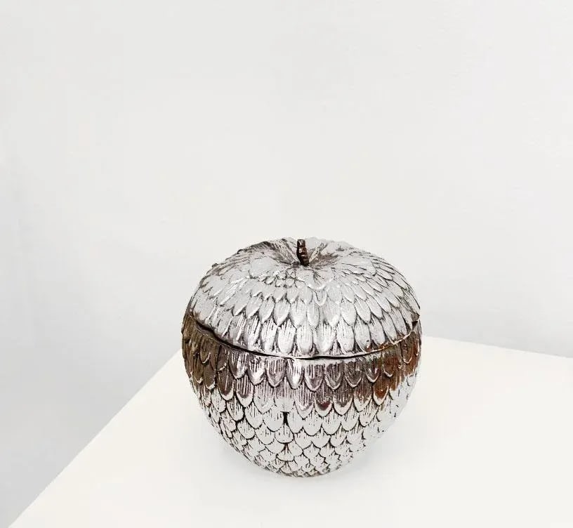 Mauro Manetti "Ghianda" Pewter Ice Bucket Mid-Century Modern, Italy 1960 - 4