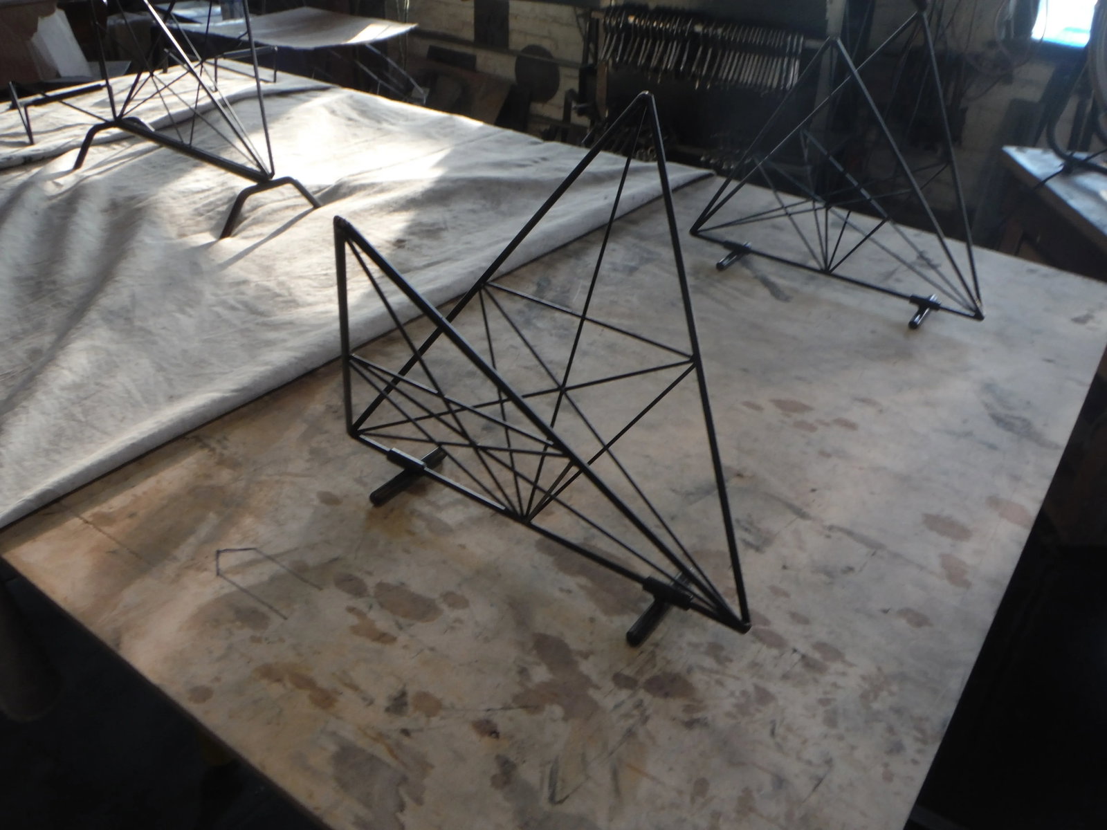 Industrial Magazine Stand - 3
