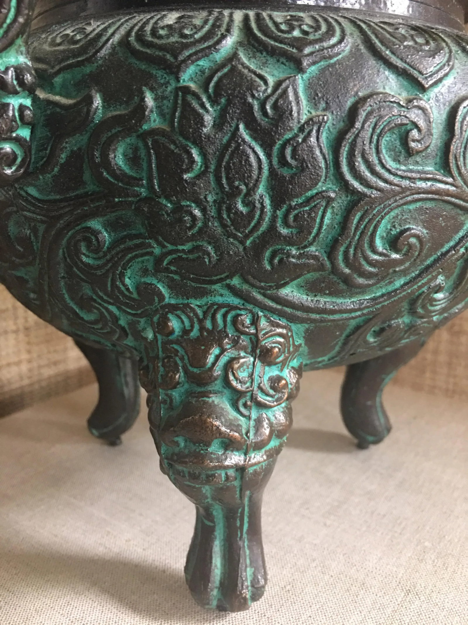 Midcentury James Mont Style Asian Style Greek Key Ice Bucket Urn - 10