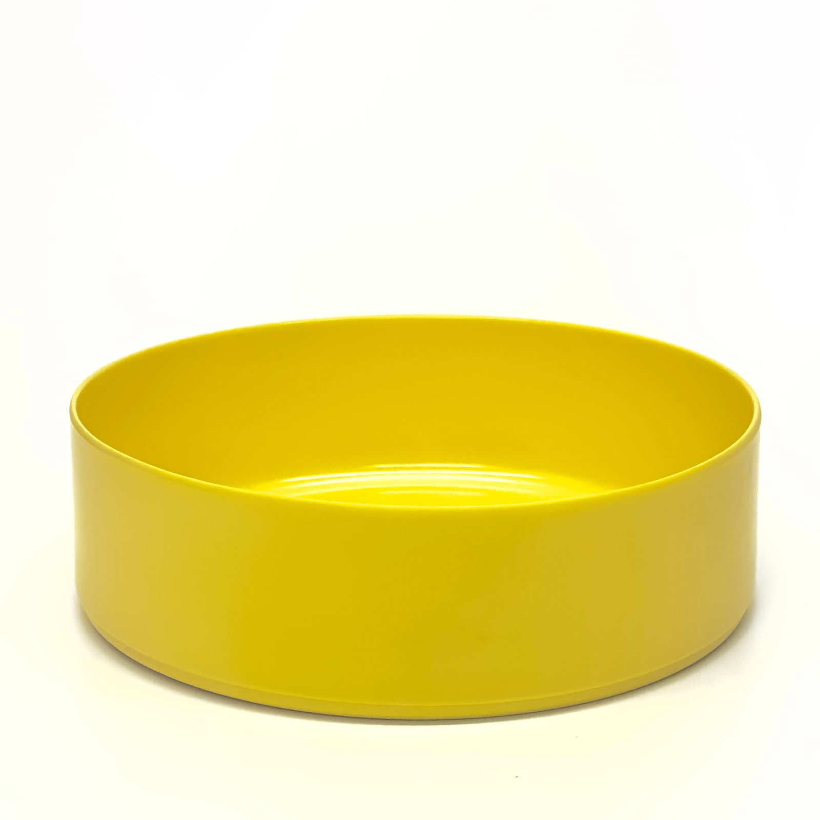 1970s Yellow Melamine Oblique Dinnerset by P M C - Place Settings for 6 / 16 Pieces - 6