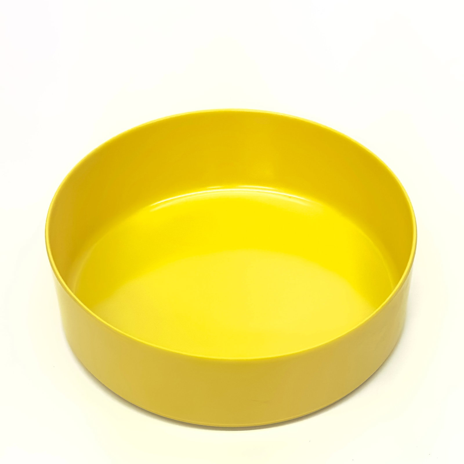 1970s Yellow Melamine Oblique Dinnerset by P M C - Place Settings for 6 / 16 Pieces - 7