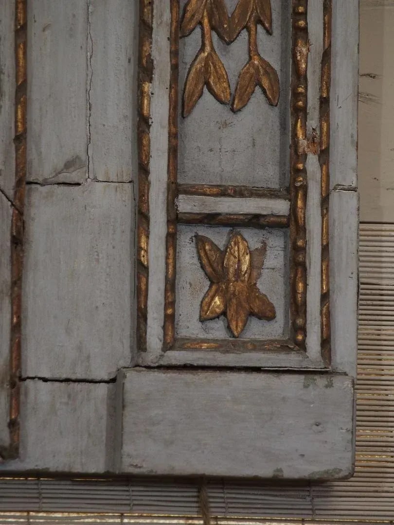 19th Century French Painted Mirror - 5