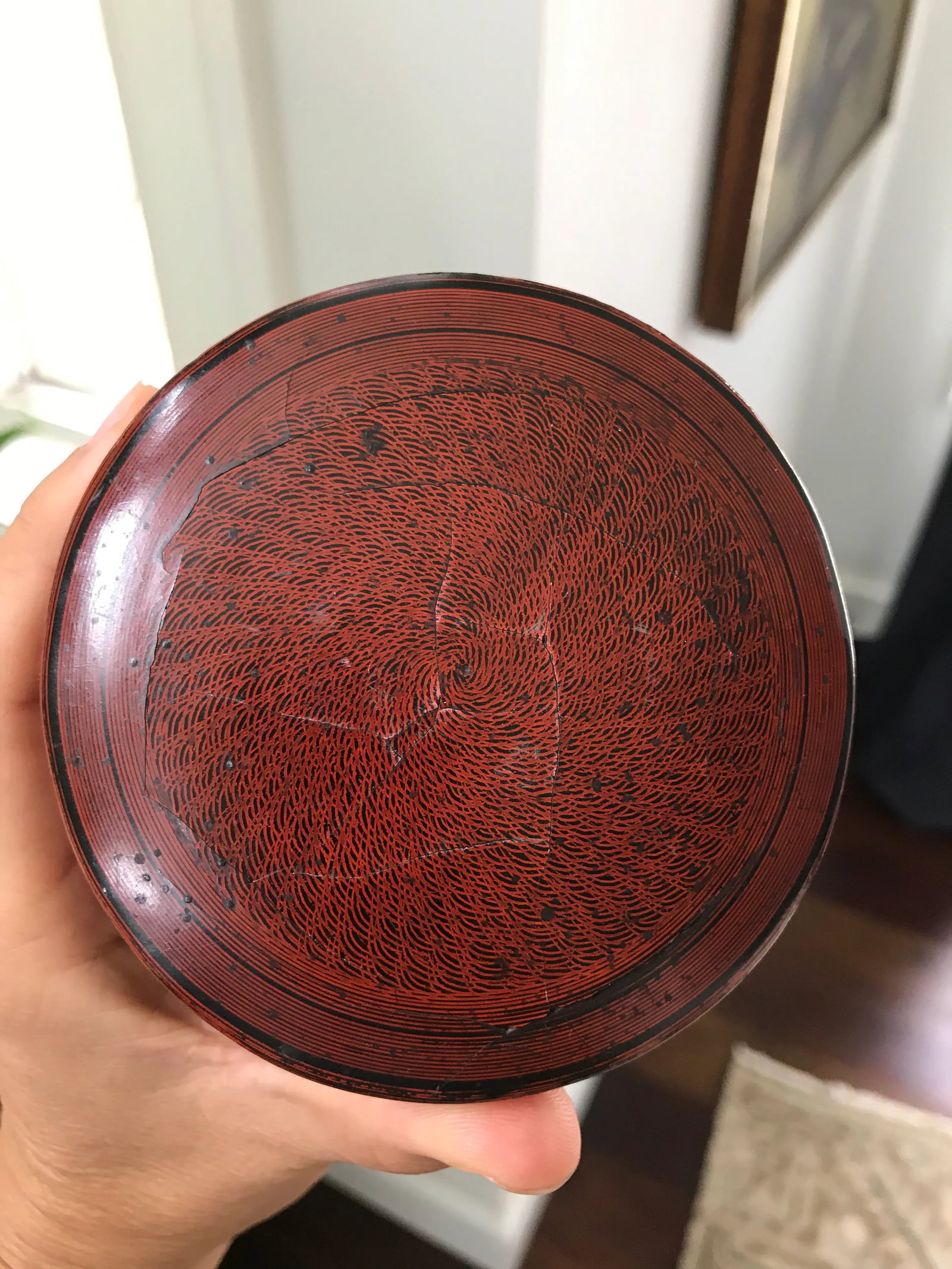 Vintage Art Deco Burmese Yun Stacking Betel Box Container - 4