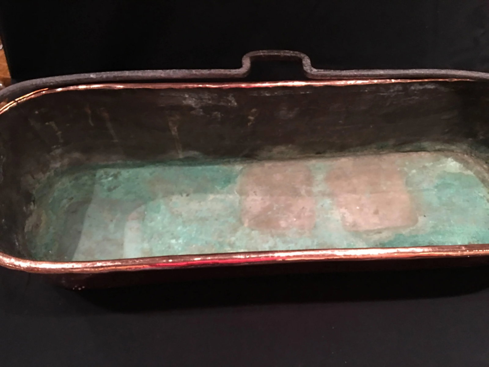 French Polished Copper Fish Kettle, Poissoniere, or Container, 19th Century - 3