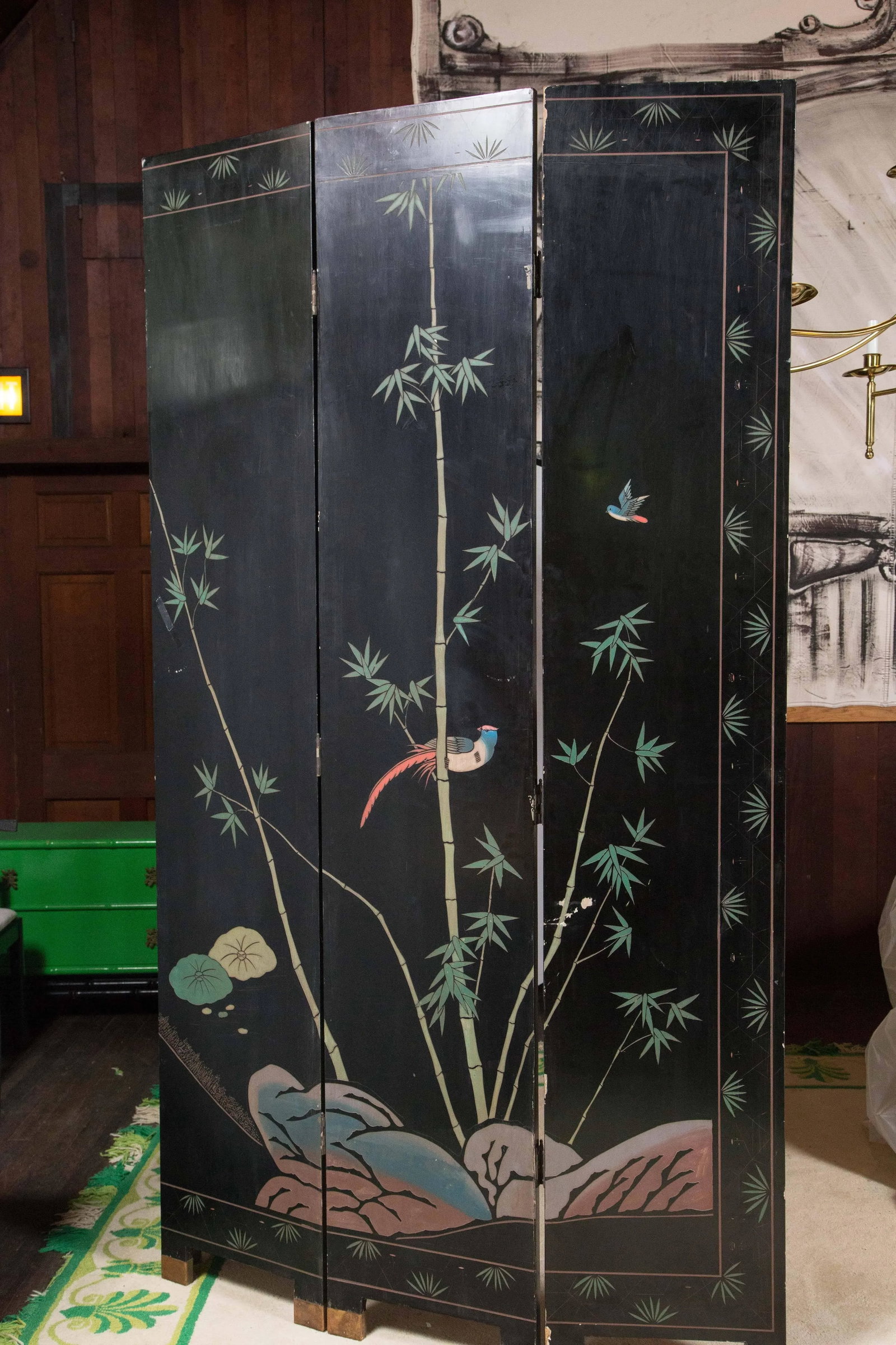 Large 8-Panel Coromandel Screen - 10