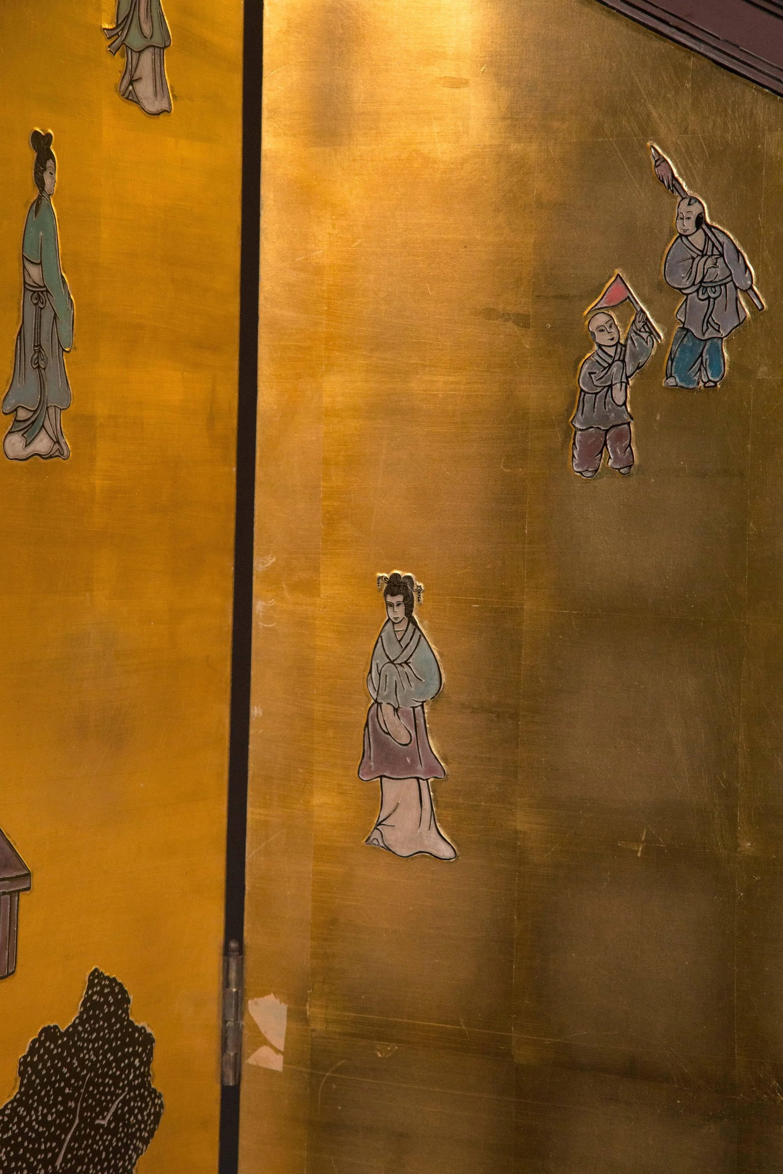 Large 8-Panel Coromandel Screen - 3