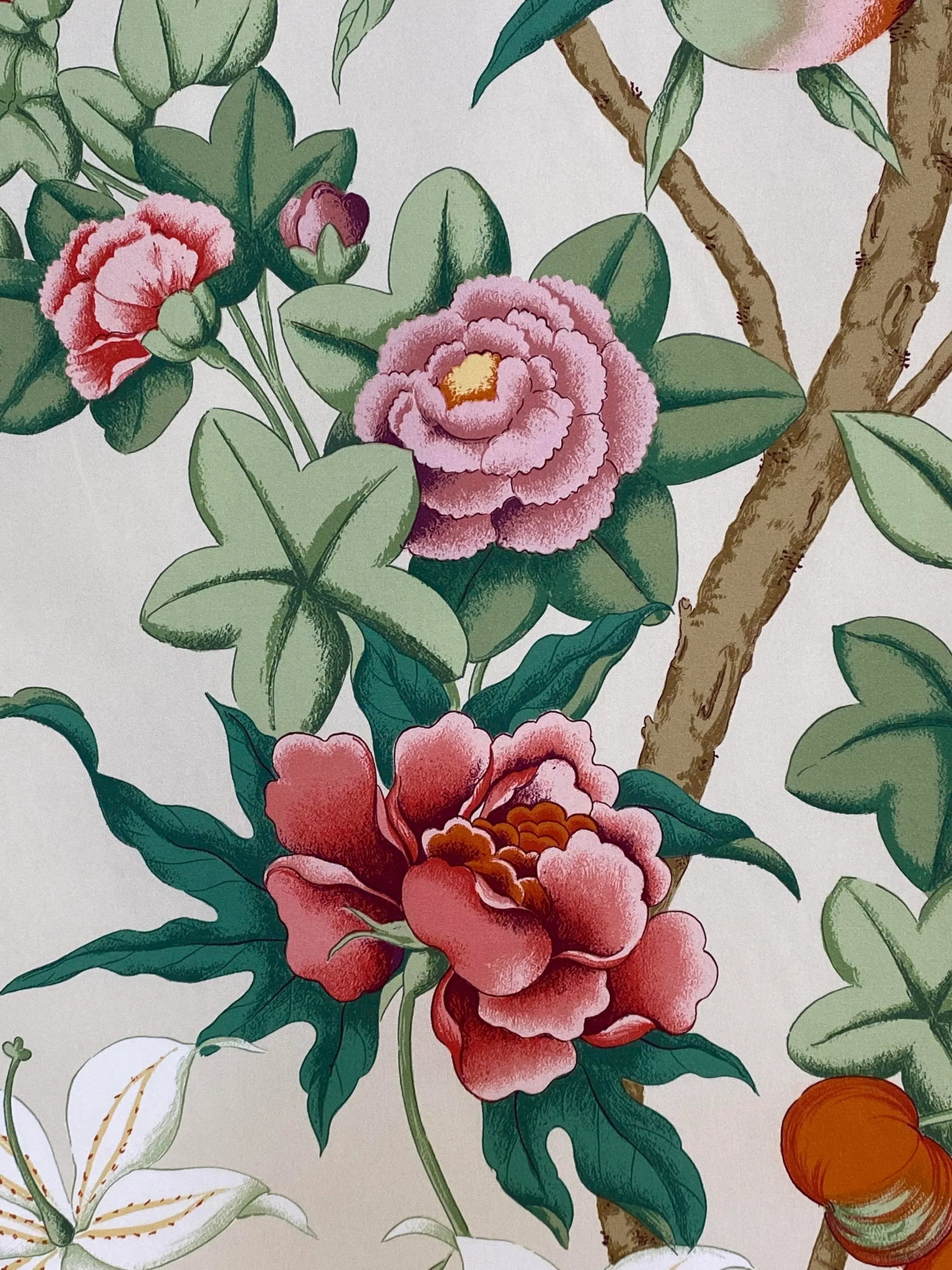 Cowtan & Tout "Melbourne Hall" Cotton Print Fabric- 25 Yards - 2