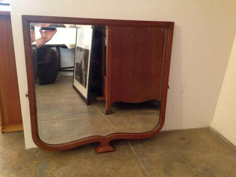 Scottish Arts and Crafts Wall Mirror - 4
