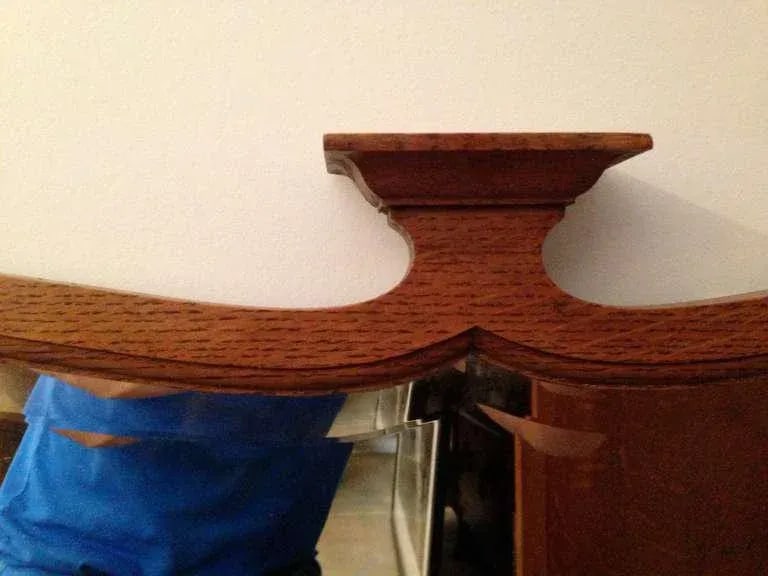 Scottish Arts and Crafts Wall Mirror - 6