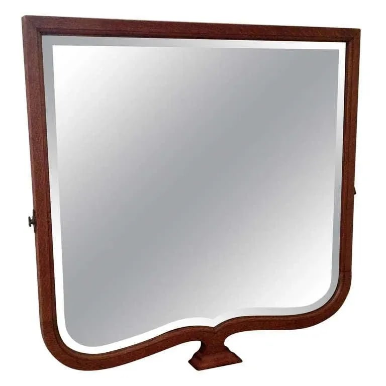 Scottish Arts and Crafts Wall Mirror - 8