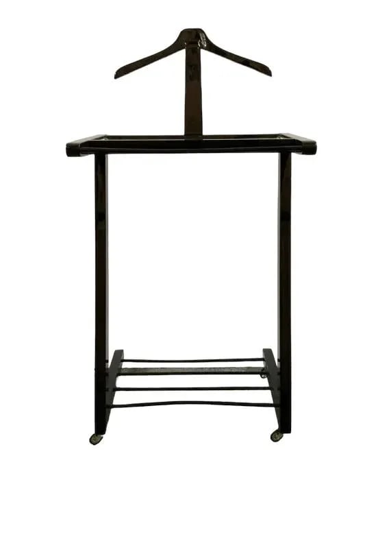 Ico Parisi Mid Century Style Black Lacquer Valet - 6