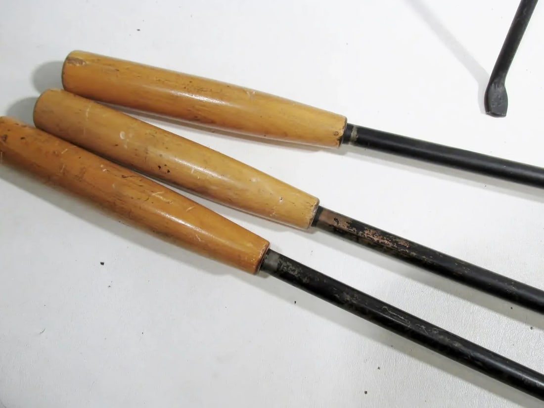 George Nelson 1960s Original Howard Miller Stand Fireplace Tool Set - 11