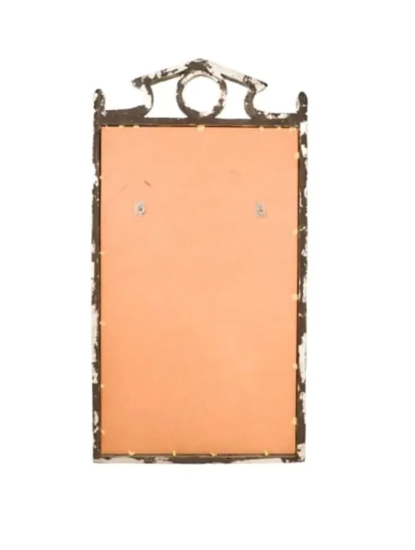 Chinoiserie Style Faux Bamboo Mirror - 7