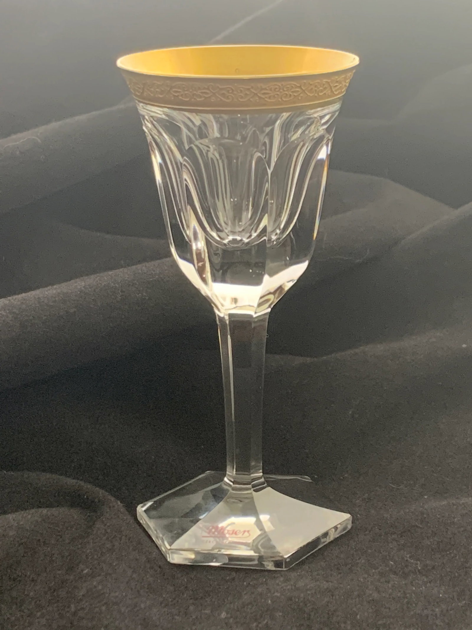 Moser Mouth Blown Liqueur Glasses Boxed - Set of 6 - 5