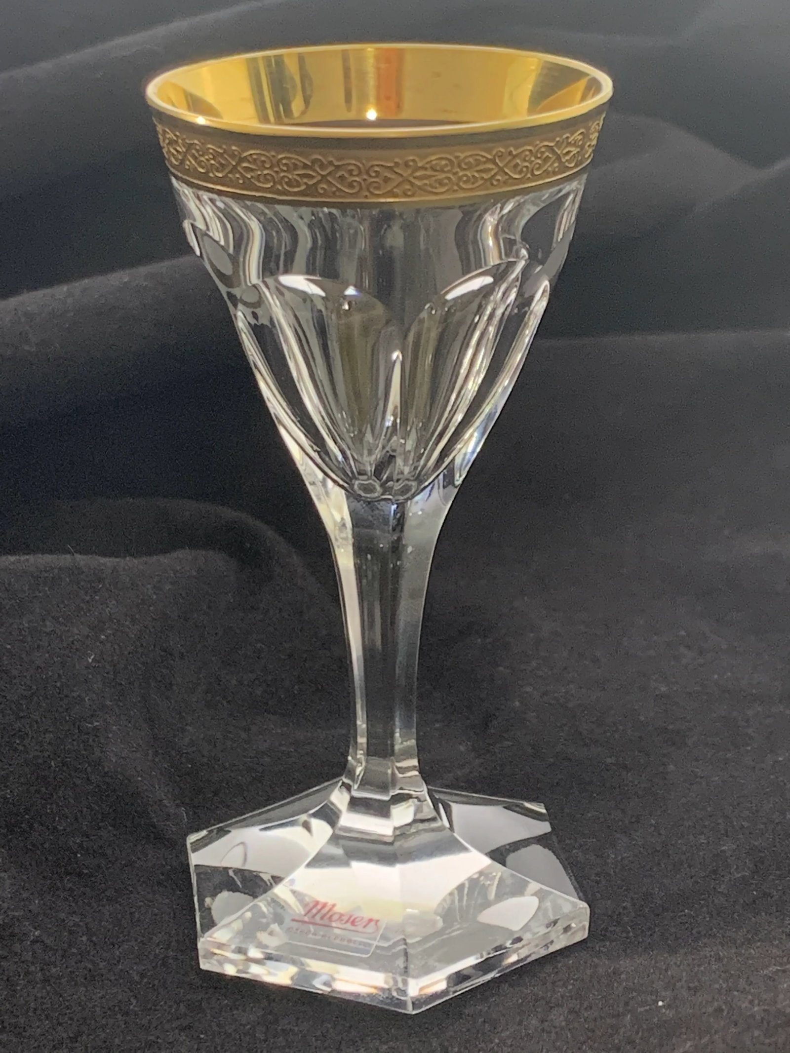 Moser Mouth Blown Liqueur Glasses Boxed - Set of 6 - 6