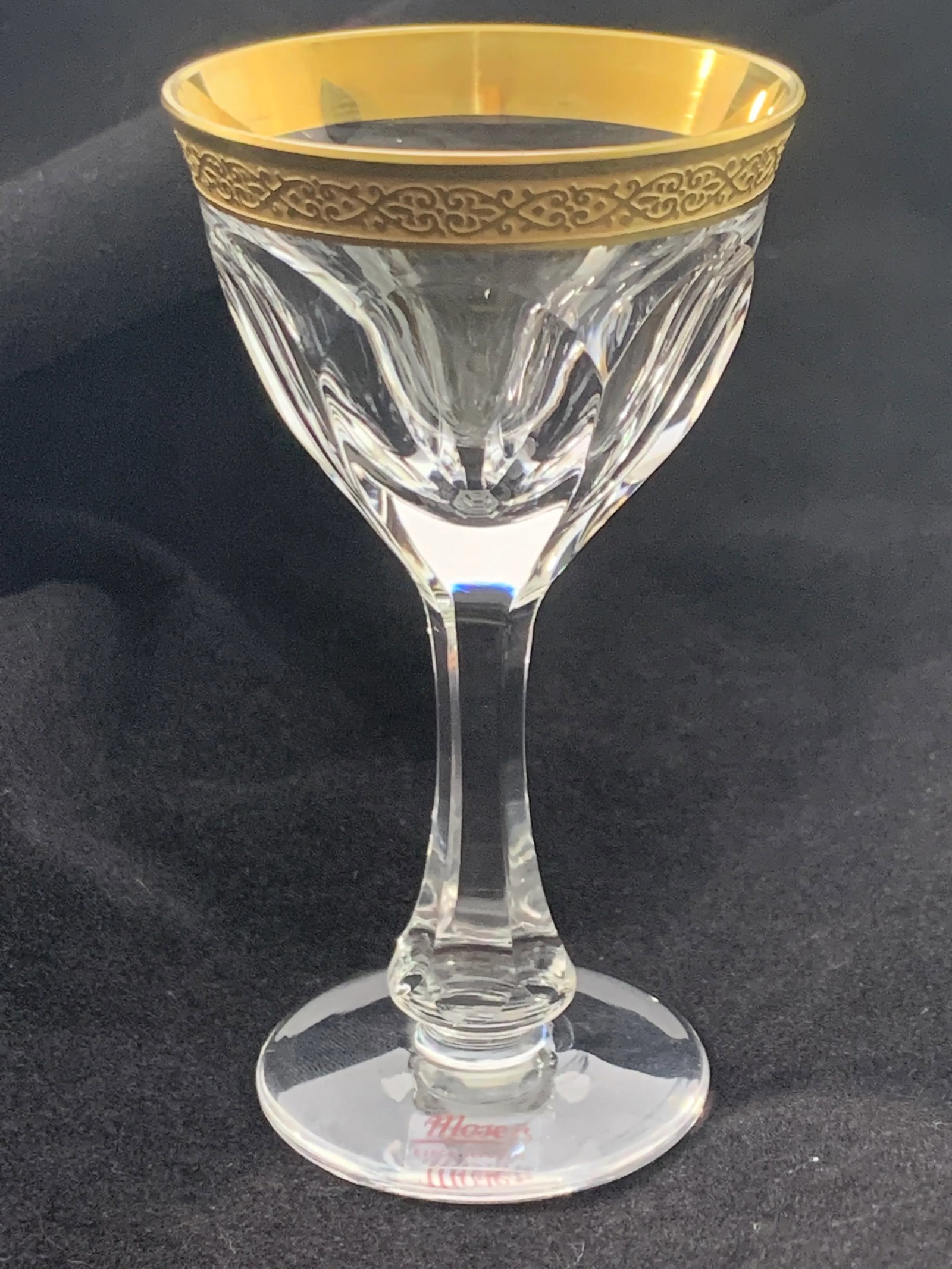 Moser Mouth Blown Liqueur Glasses Boxed - Set of 6 - 8