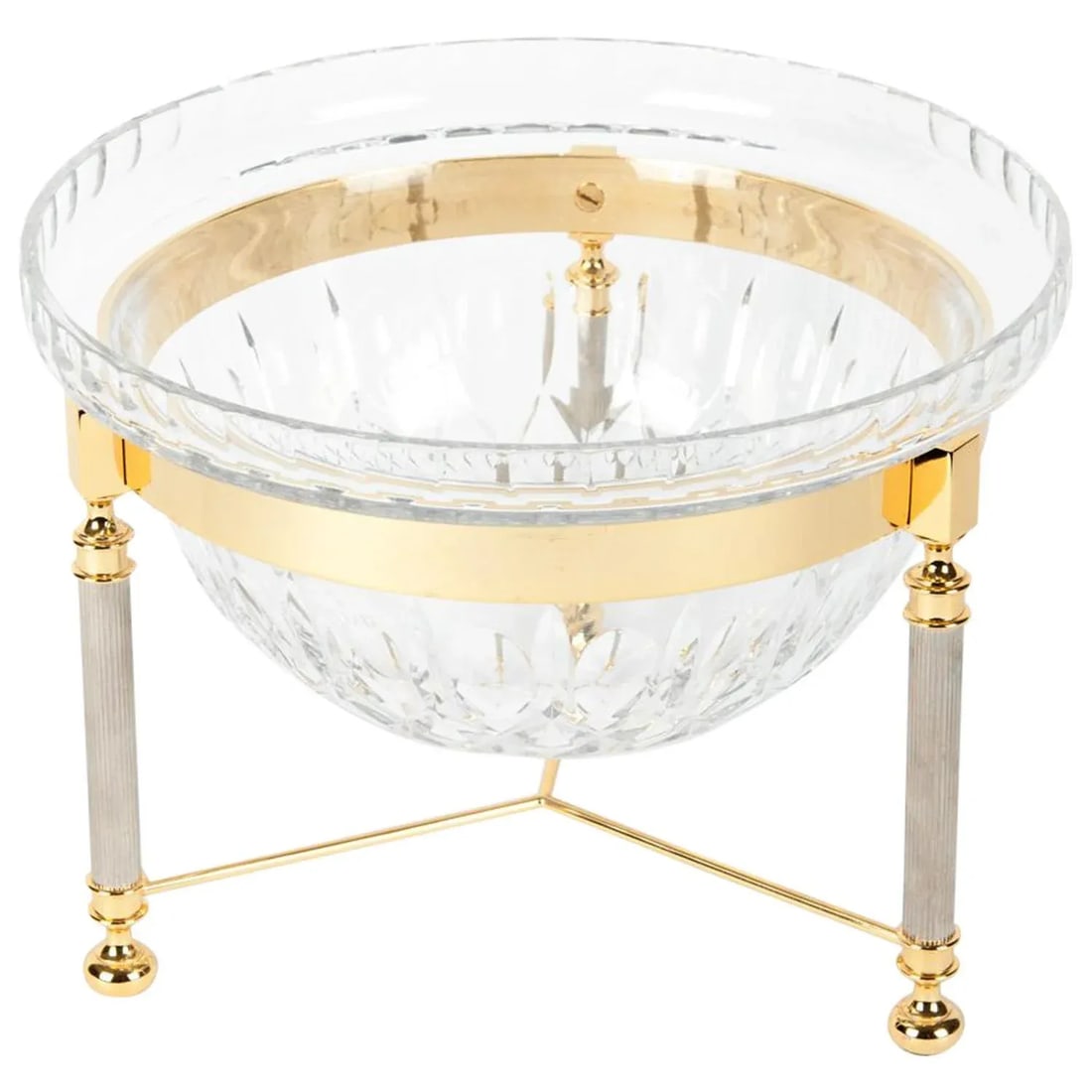 Vintage Cut Crystal Champagne Cooler - 8