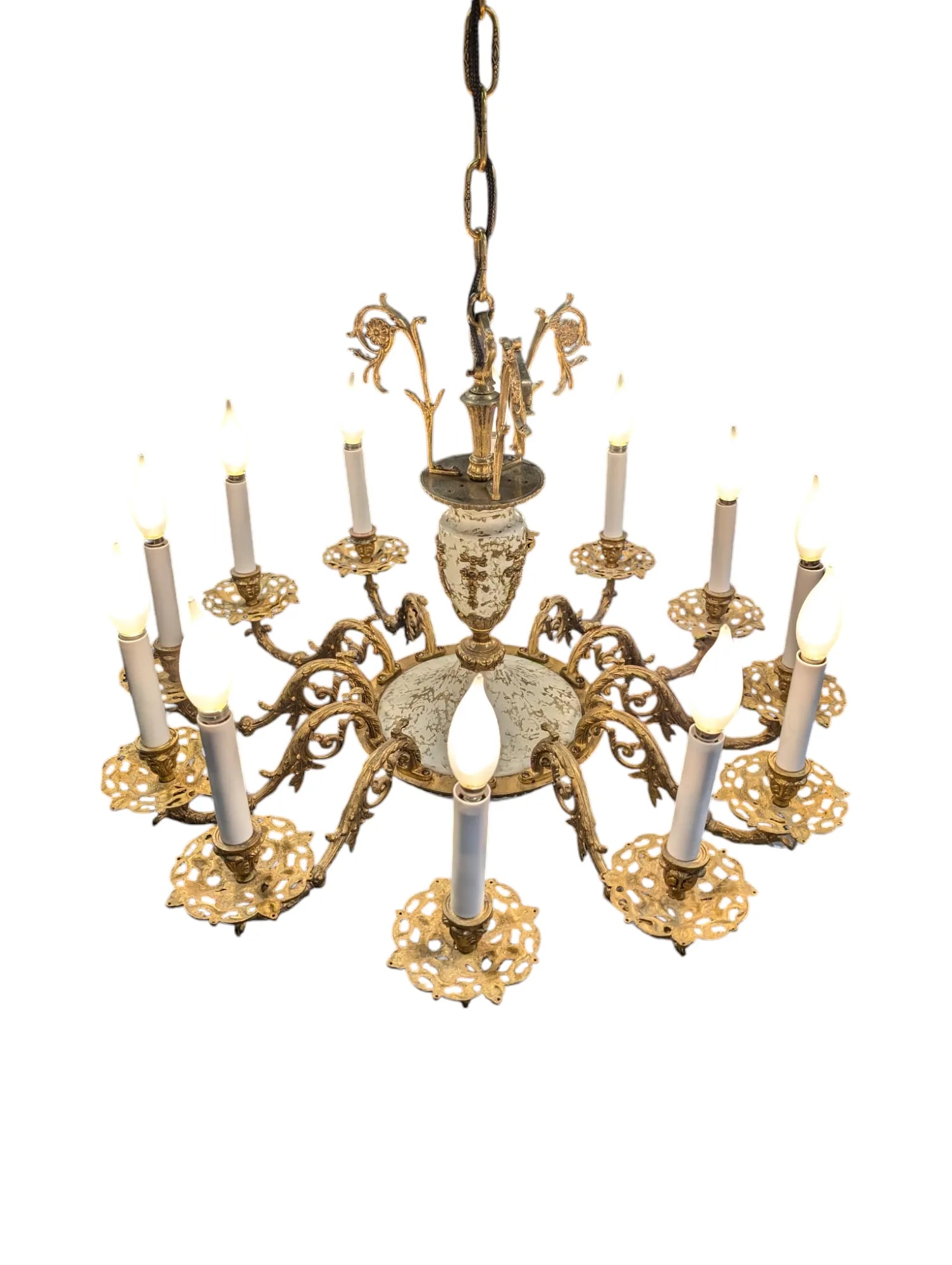 Vintage Louis XVI Style Chandelier - 2