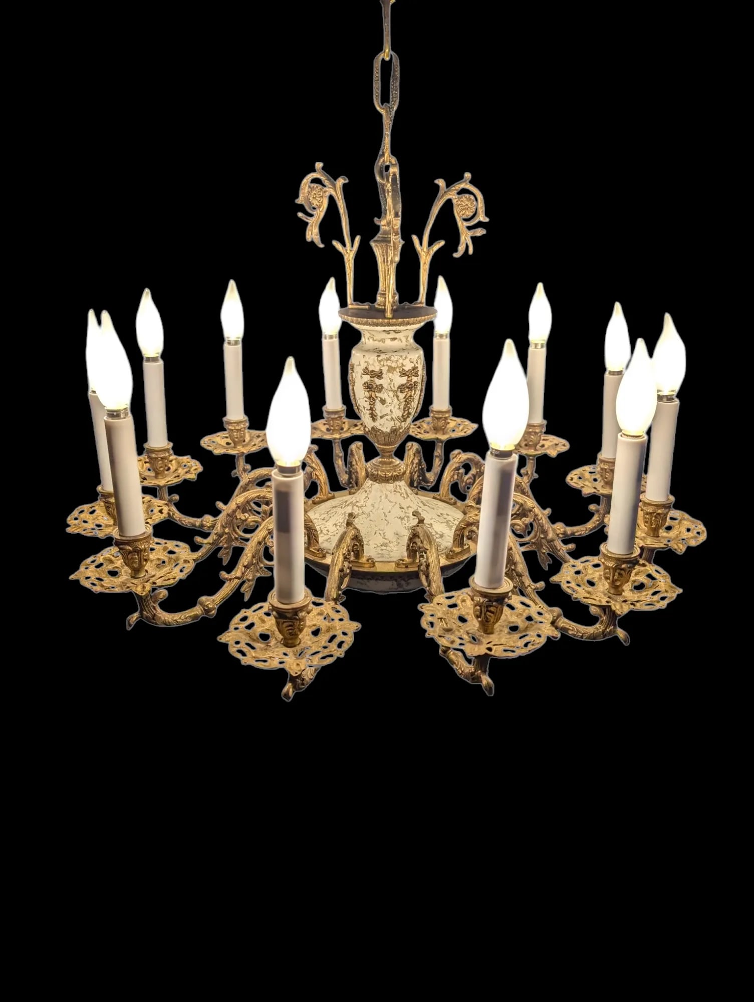 Vintage Louis XVI Style Chandelier - 6