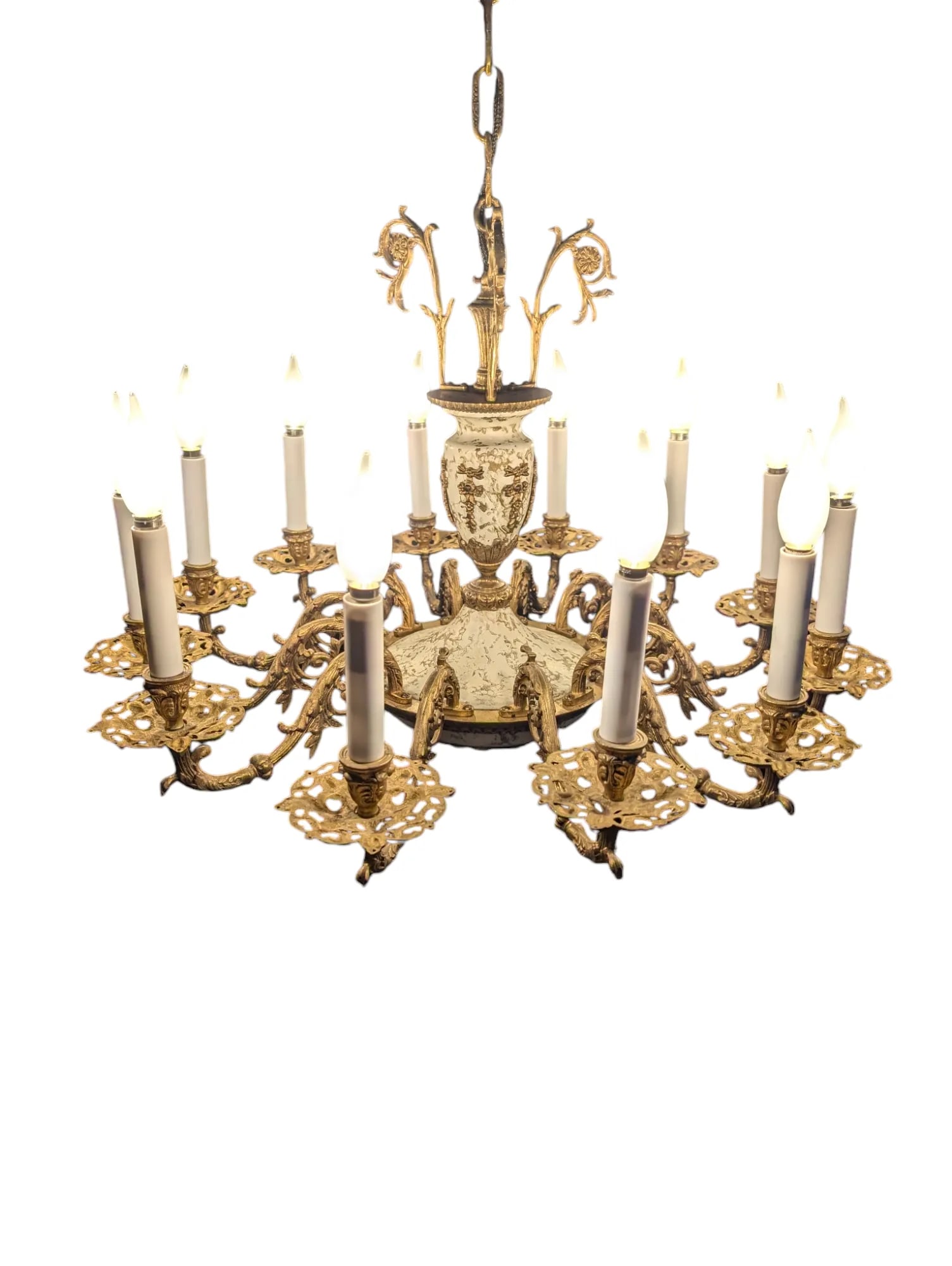 Vintage Louis XVI Style Chandelier - 7
