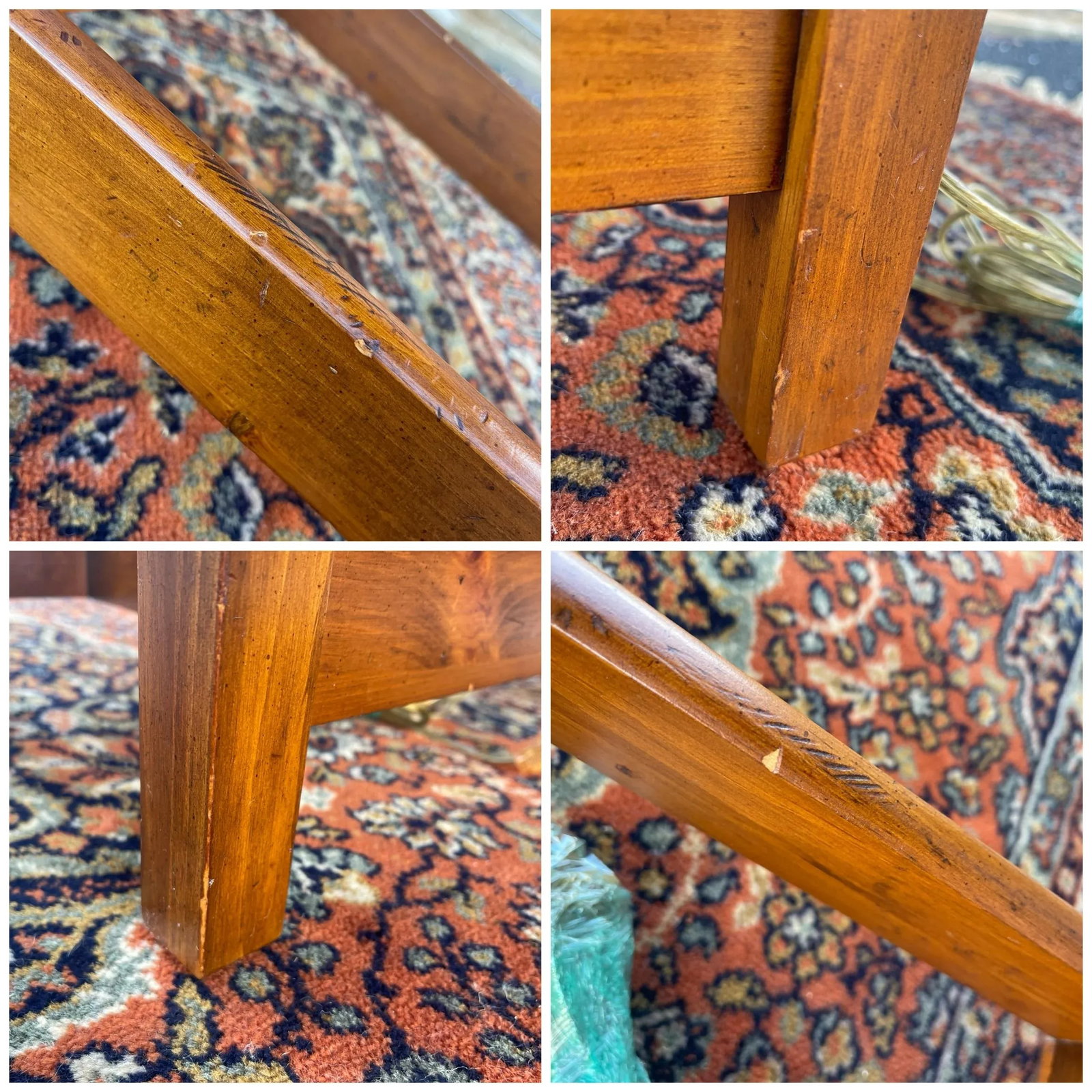 Vintage Ethan Allen Country Craftsman Rustic Pine Drop Leaf Side Table With Built in Lamp - 12